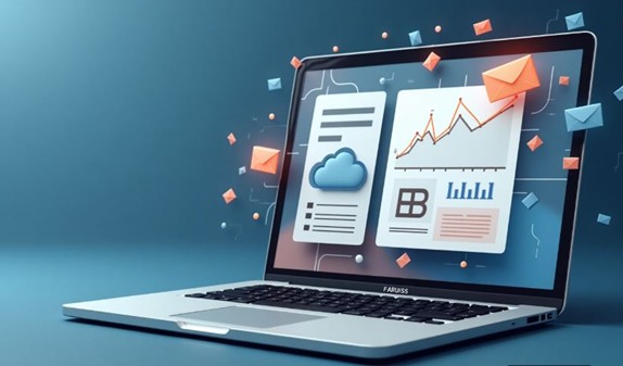 Personalized marketing data visualization.