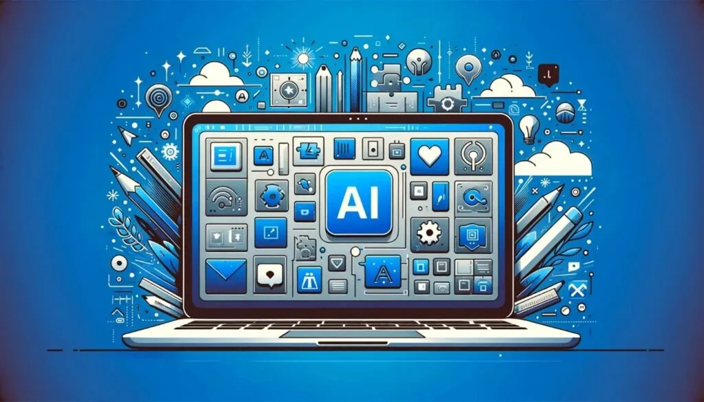 AI-powered content production dashboard showing analytics, automation, and digital marketing tools.