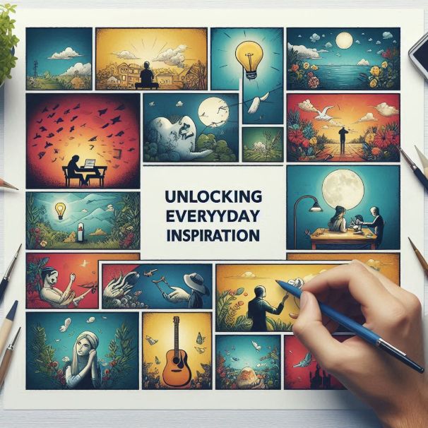 Unlocking Everyday Inspiration with images of simple life moments.