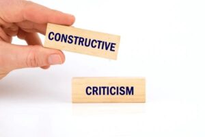 This Image is all about Constructive Criticism A Key to Career Growth.